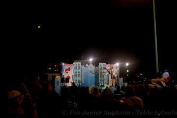 Drag Arush, reinona de las fiestas de Ayatima de Marzagán (Foto Francisco J. Santana)